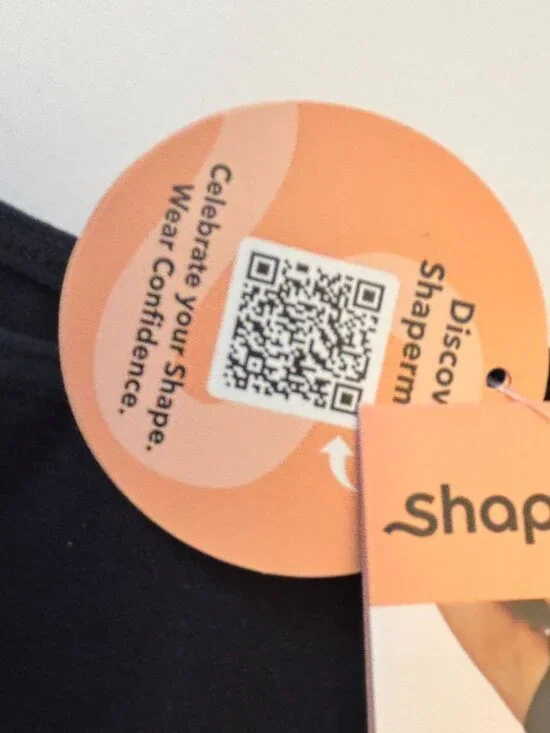 Shapermint All Day Every Day Scoop Neck Cami Tank Top Black Shapewear 14 16 New - Picture 10 of 16